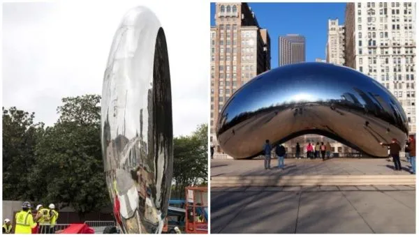 Houston kreeg een Big Metal Bean en nu is Chicago furieus