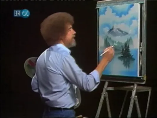 คุณสามารถค้นหาภาพวาด 'Joy of Painting' ได้ทุกรายการในฐานข้อมูล Bob Ross ที่ค้นหาได้