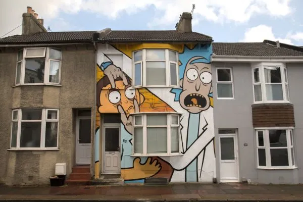 Príbeh za týmto domom „Rick a Morty“