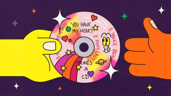 Velebení pro Mix CD, nejlepší způsob, jak někomu říct „Mám tě rád“