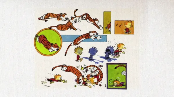 Získajte lekciu umenia od Calvina a Hobbesa